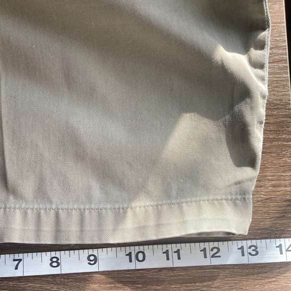 Mens Pre owned Size 42 Chaps Ralph Lauren Khaki Shorts - Picture 7 of 9